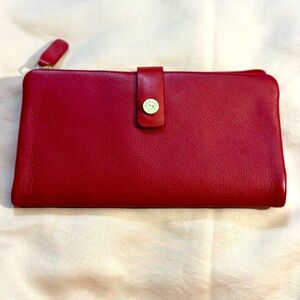 Radley London Claret Leather Larkswood Bifold Wallet